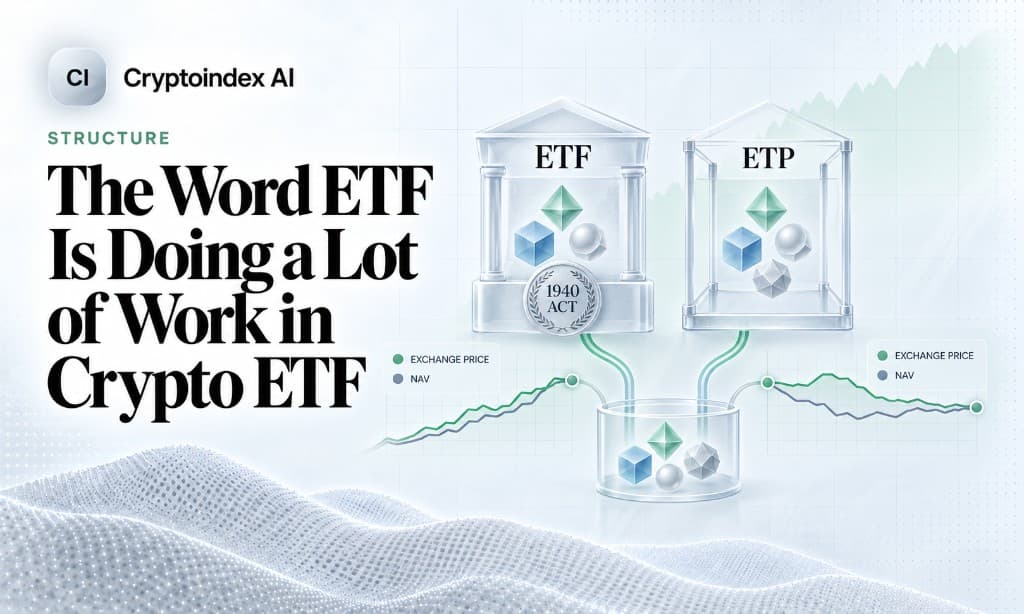 The Word ETF Is Doing a Lot of Work in Crypto ETF