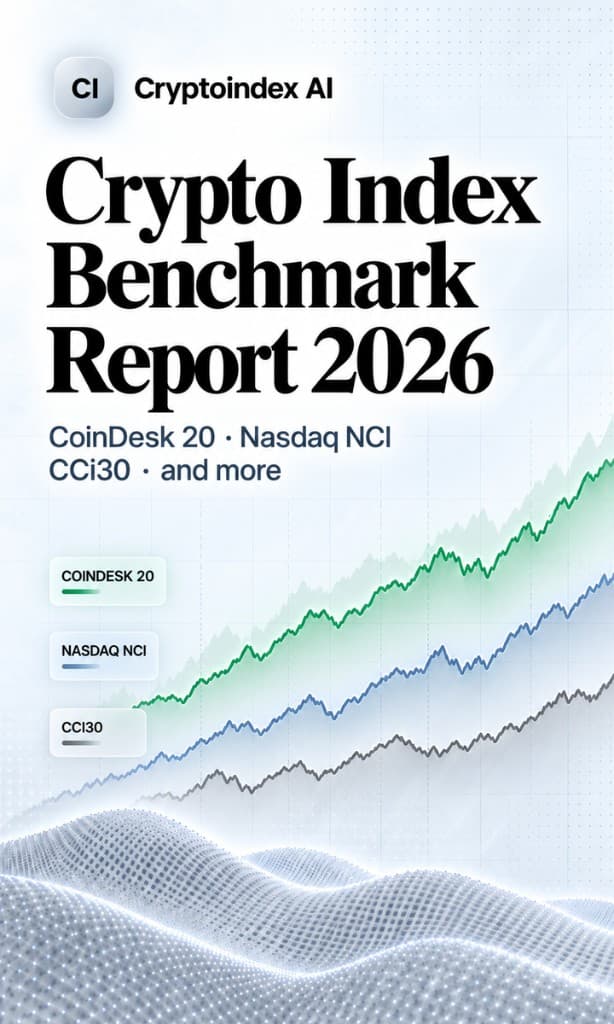 Crypto Index Benchmark Report 2026: CoinDesk 20, Nasdaq NCI, CCi30 and More