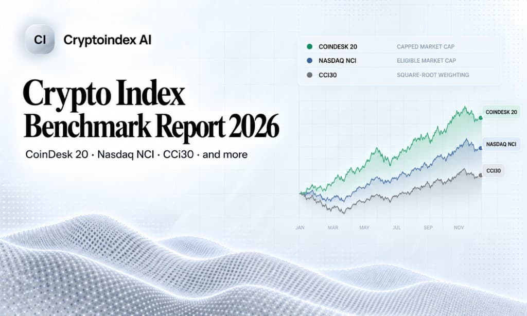 Crypto Index Benchmark Report 2026: CoinDesk 20, Nasdaq NCI, CCi30 and More