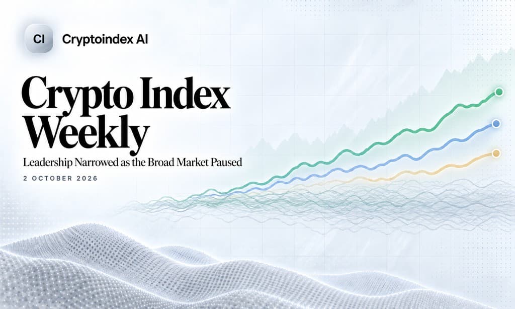 Crypto Index Weekly: Leadership Narrowed as the Broad Market Paused