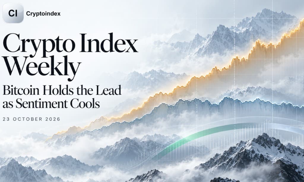 Crypto Index Weekly: Bitcoin Holds the Lead as Sentiment Cools