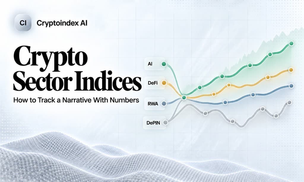 Crypto Sector Indices: How to Track a Narrative With Numbers