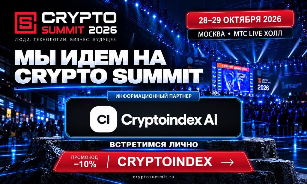 Cryptoindex AI стал информационным партнёром IX Crypto Summit
