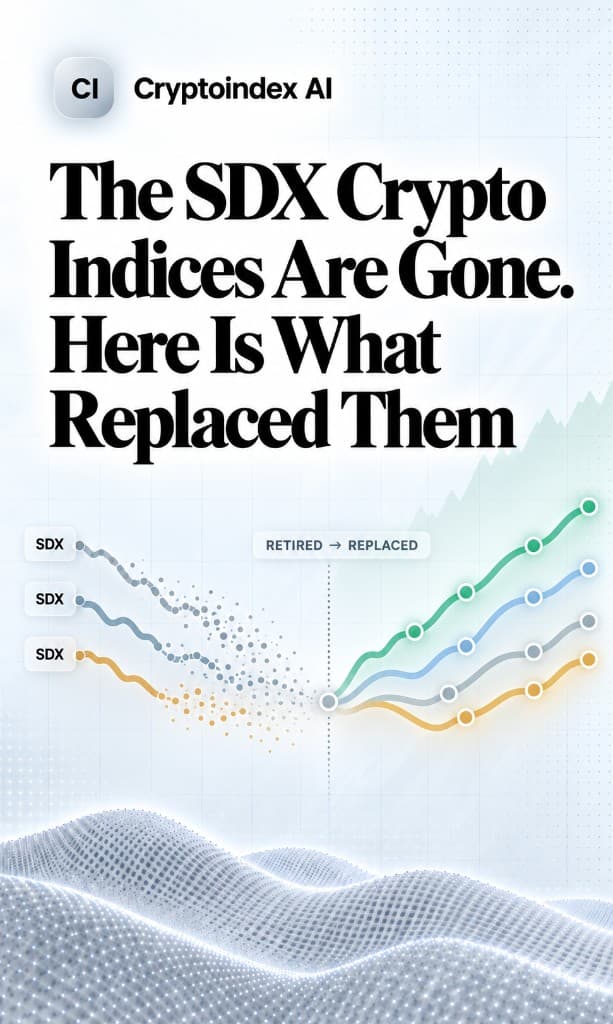 The SDX Crypto Indices Are Gone. Here Is What Replaced Them