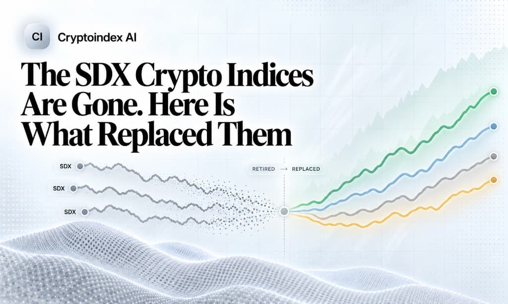 The SDX Crypto Indices Are Gone. Here Is What Replaced Them
