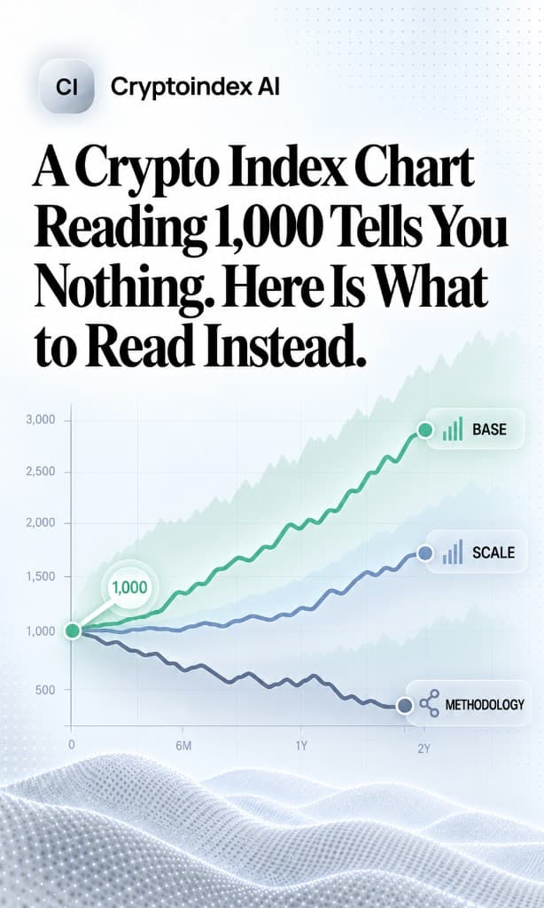 A Crypto Index Chart Reading 1,000 Tells You Nothing. Here Is What to Read Instead.