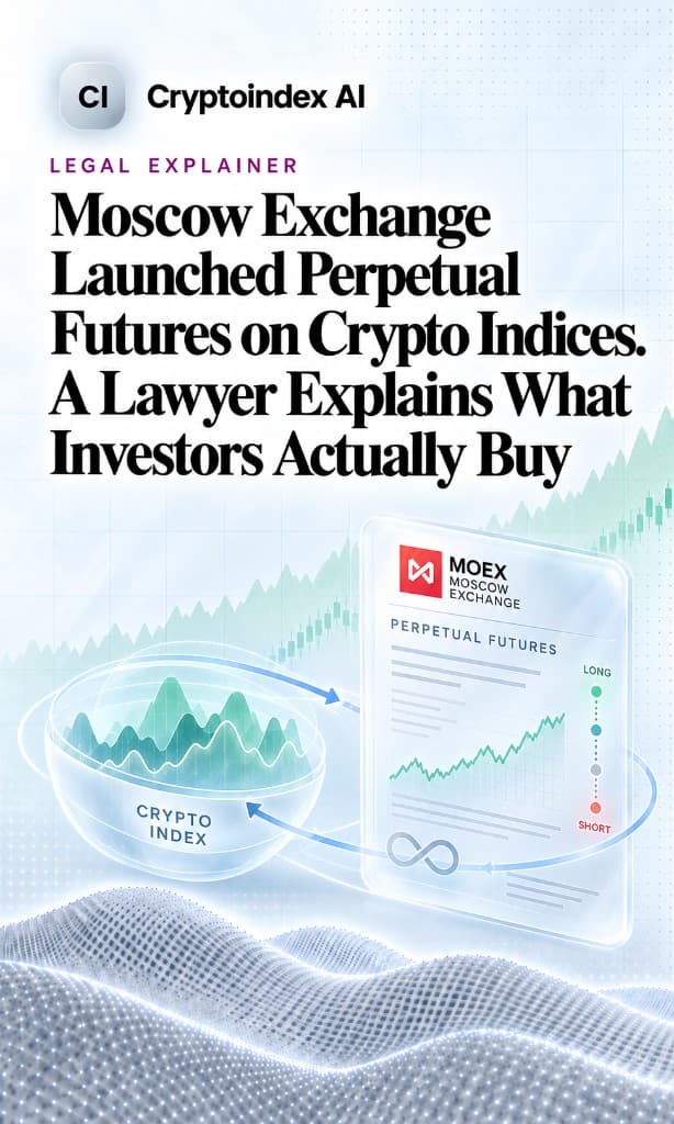 Moscow Exchange Launched Perpetual Futures on Crypto Indices. A Lawyer Explains What Investors Actually Buy