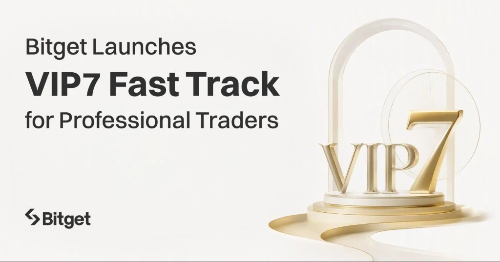 Bitget Launches Accelerated Path to VIP 7 for Professional Traders